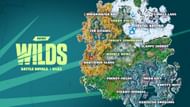Fortnite Chapter 4 Season 3 Map (Image via Epic Games)